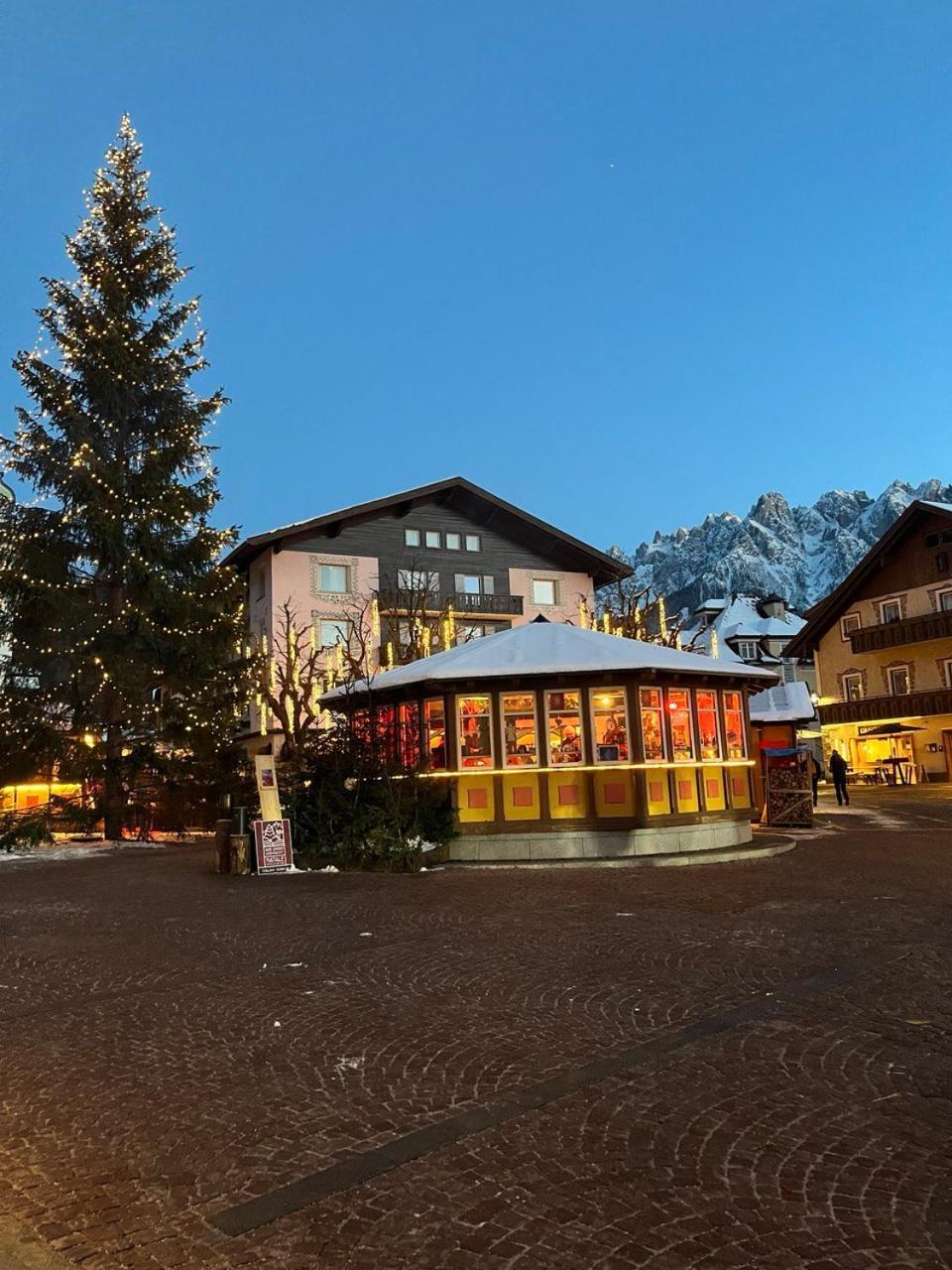 Stroblhof Toblach-Dobbiaco Dış mekan fotoğraf